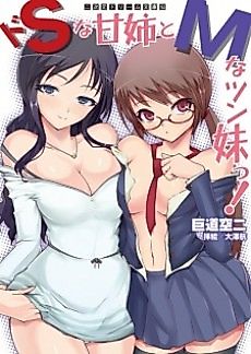 Cover image for the novel called Do S na Ama Ane to M na Tsun Imouto!