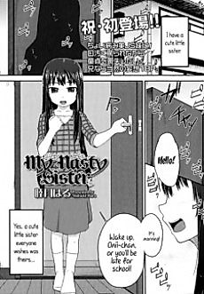 Cover image for the manga called My Nasty Sister