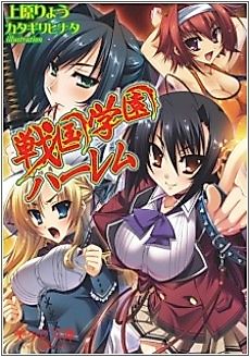Cover image for the novel called Sengoku Gakuen Harem