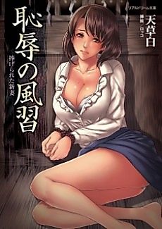 Cover image for the novel called Chijoku no Fuushuu: Sasagerareta Niizuma