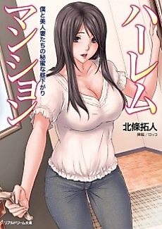 Cover image for the novel called Harem Mansion: Boku to Bijinzuma-tachi no Himitsu na Hirusagari