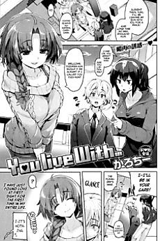 Cover image for the manga called You Live With...