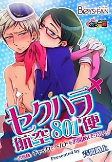 Cover image for the manga called Sexual Harassment Flight 801 -Passengers, Please Fasten Your Seatbelts and Your Zippers-