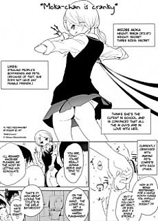 Cover image for the manga called Moka-chan Is Cranky