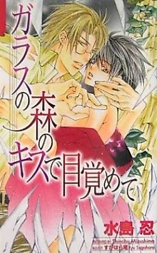 Cover image for the novel called Glass no Mori no Kiss de Mezamete