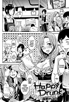 Cover image for the manga called Happy Drunk