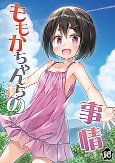 Cover image for the manga called Momoka-chan Chi no Jijou
