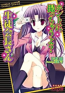 Cover image for the novel called Honto ni Tocchau yo? Seitokai Kaichou-san