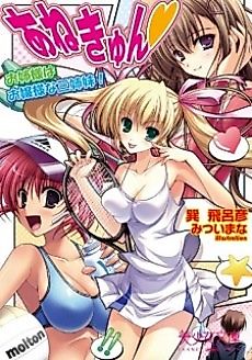 Cover image for the novel called Ane Kyun: Onee-sama wa Ojousama na Sanshimai!