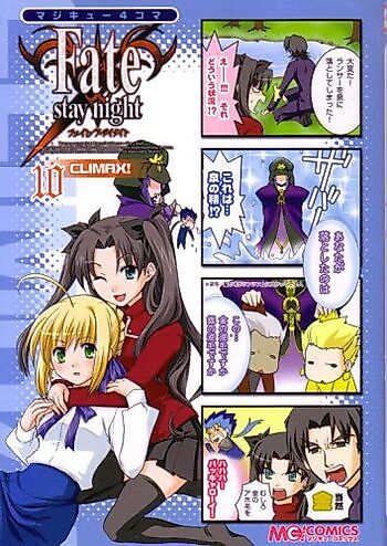 Cover image for Magi-cu 4koma - Fate/stay night CLIMAX
