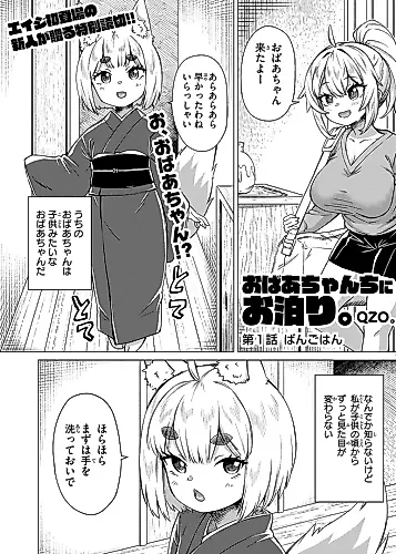 Cover image for Obaa-chan Chi ni Otomari.