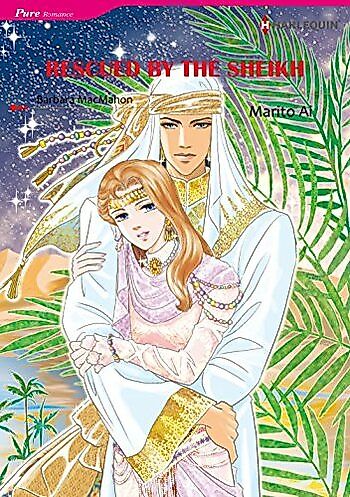 Cover image for Rescued by the Sheikh