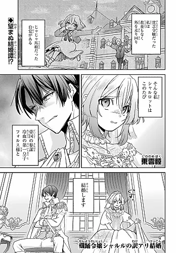 Cover image for Senyou Reijou Shalulu no Wakeari Kekkon