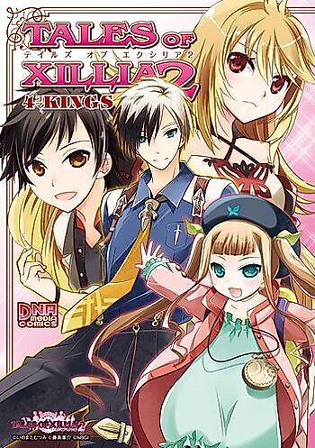 Cover image for Tales of Xillia 2 4koma Kings