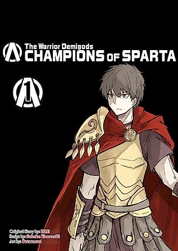 Cover image for The Warrior Demigods, Champions of Sparta