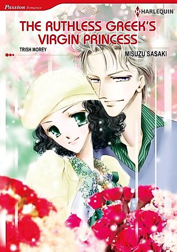 Cover image for The Ruthless Greek's Virgin Princess