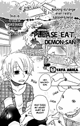 Cover image for Please Eat, Demon-san