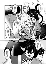 Cover image for A Story About a Dragon Girl and a Cat Girl Skipping School