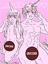 Cover image for A Boy Who's Crossdressing for the Cultural Festival and a Unicorn