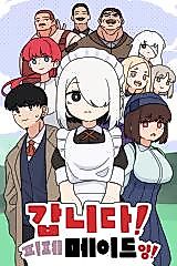 Cover image for Here Comes the Exhausted Maid!