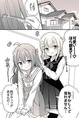 Cover image for A Boy Who's Forced to Cross-Dress by His Female Friend