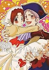 Cover image for Hetalia dj - Ore-sama to Itaria-chan no Rabu