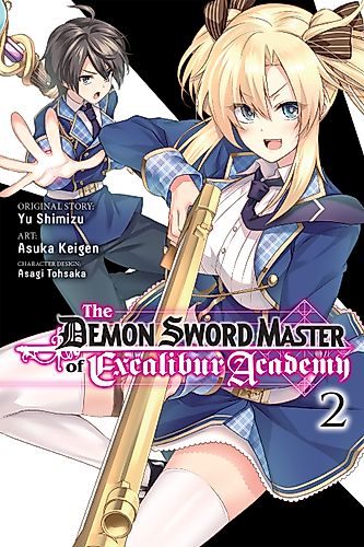 Cover image for The Demon Sword Master of Excalibur Academy