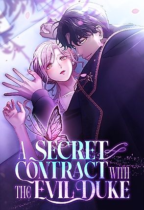 Cover image for A Secret Contract with the Evil Duke