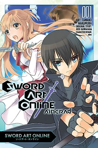 Cover image for Sword Art Online: Aincrad