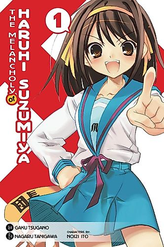 Cover image for The Melancholy of Haruhi Suzumiya