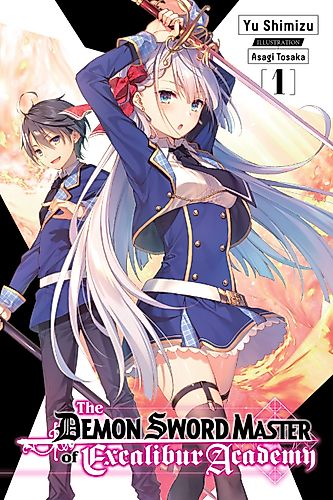 Cover image for The Demon Sword Master of Excalibur Academy