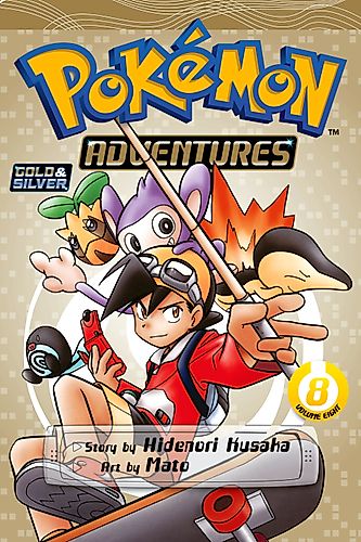 Cover image for Pokémon Adventures: Gold, Silver & Crystal