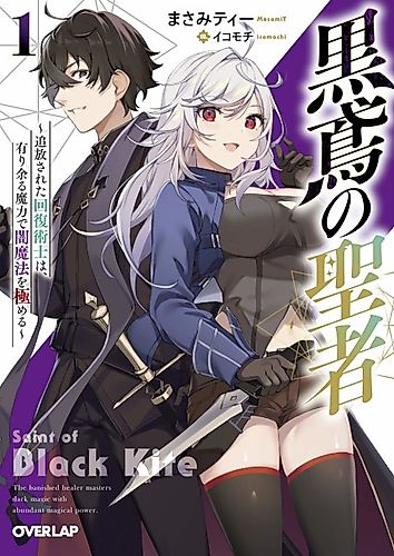 Cover image for Saint of Black Kite: The Banished Healer Masters Dark Magic With Abundant Magical Power.