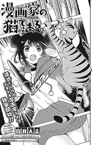 Cover image for The Manga Artist's Cat
