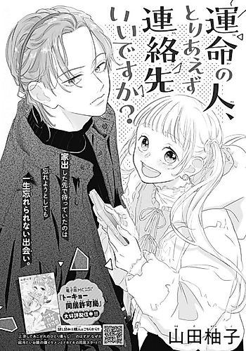 Cover image for Unmei no Hito, Toriaezu Renrakusen Idesu ka?