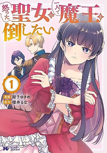 Cover image for The Angry Saintess Wants to Defeat the Demon King on Her Own