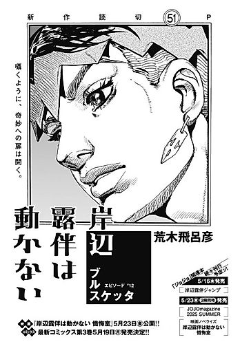 Cover image for Kishibe Rohan wa Ugokanai Episode 12: Bruschetta