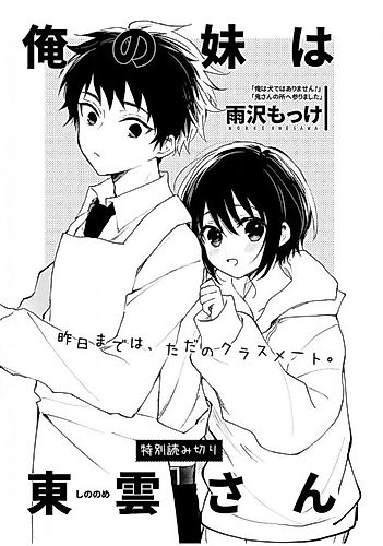 Cover image for My Little Sister Shinonome-san