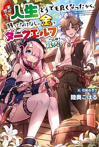 Cover image for Ie ga Moete Jinsei Dou Demo Yoku Natta kara, Nokotta Nakenashi no Kin de Dark Elf no Dorei o Katta.
