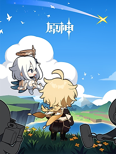 Cover image for Genshin Impact 4-Panel Comics