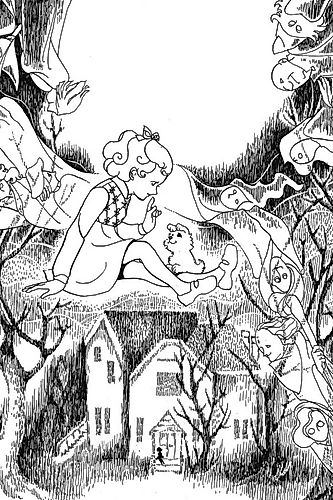 Cover image for Girl on Porch with Puppy