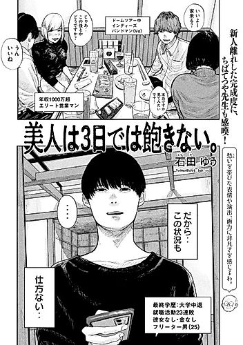 Cover image for Bijin wa 3-nichi de wa Akinai.