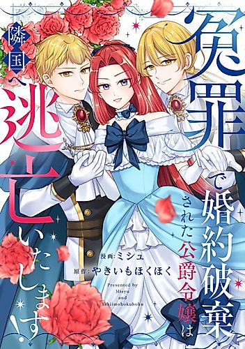 Cover image for Enzai de Konyaku Haki Sareta Koushaku Reijou wa Ringoku e Toubou Itashimasu!