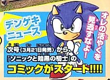 Cover image for Sonic and the Black Knight