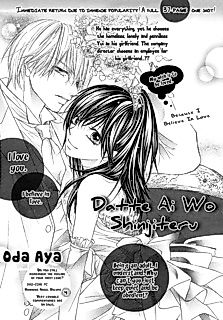 Cover image for Datte Ai wo Shinjiteru