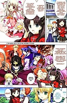 Cover image for Fate stay night x Magical Girl Lyrical Nanoha