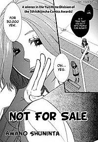 Cover image for Not for Sale