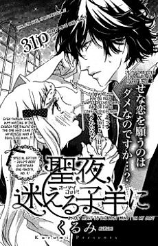 Cover image for Seiya, Mayoeru Kohitsuji ni