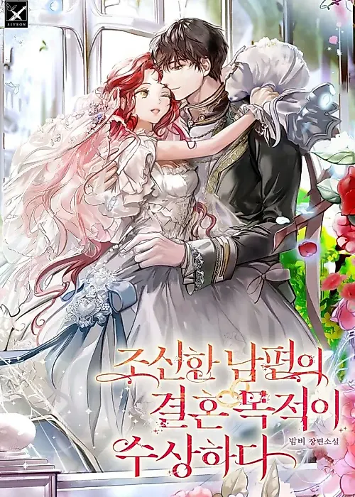 Cover image for the novel called Marriage With a Suspiciously Demure Husband