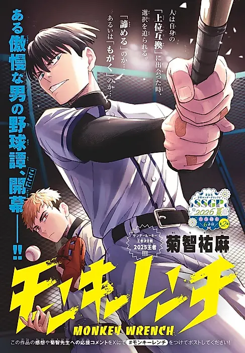 Cover image for the manga called Monkey Wrench
